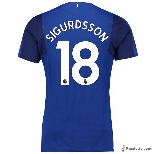 Camiseta Everton Replica Primera Ropa Sigurdsson 2017/18